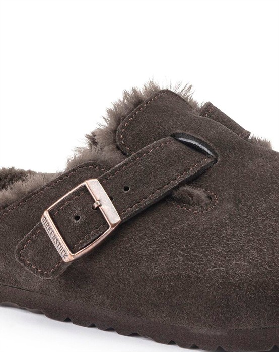 Boston Shearling Suede Leather - Mocca